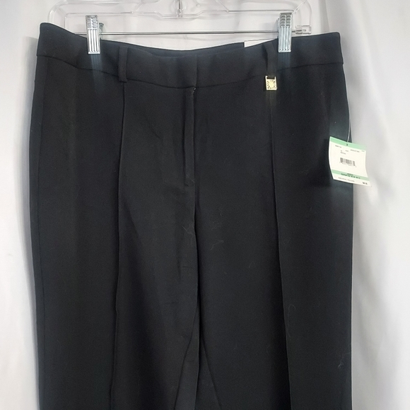 Ann Klein Black Stretch Pants. Size 8. NWT - Picture 6 of 12